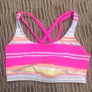 Size 8 lulu energy bra